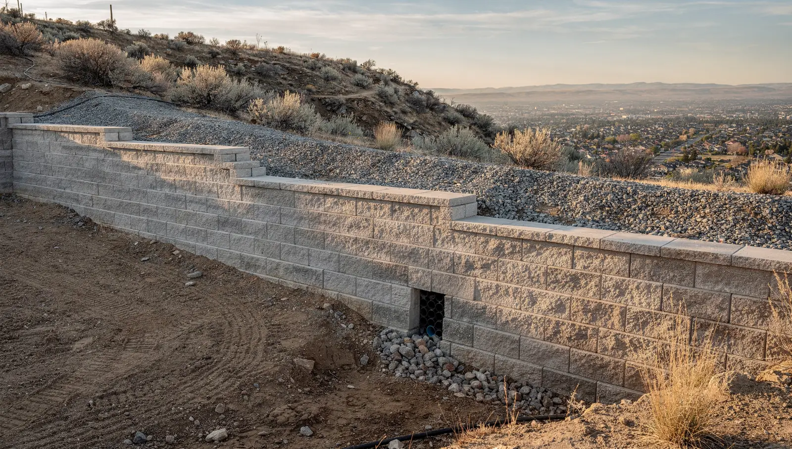 Retaining Walls & Drainage